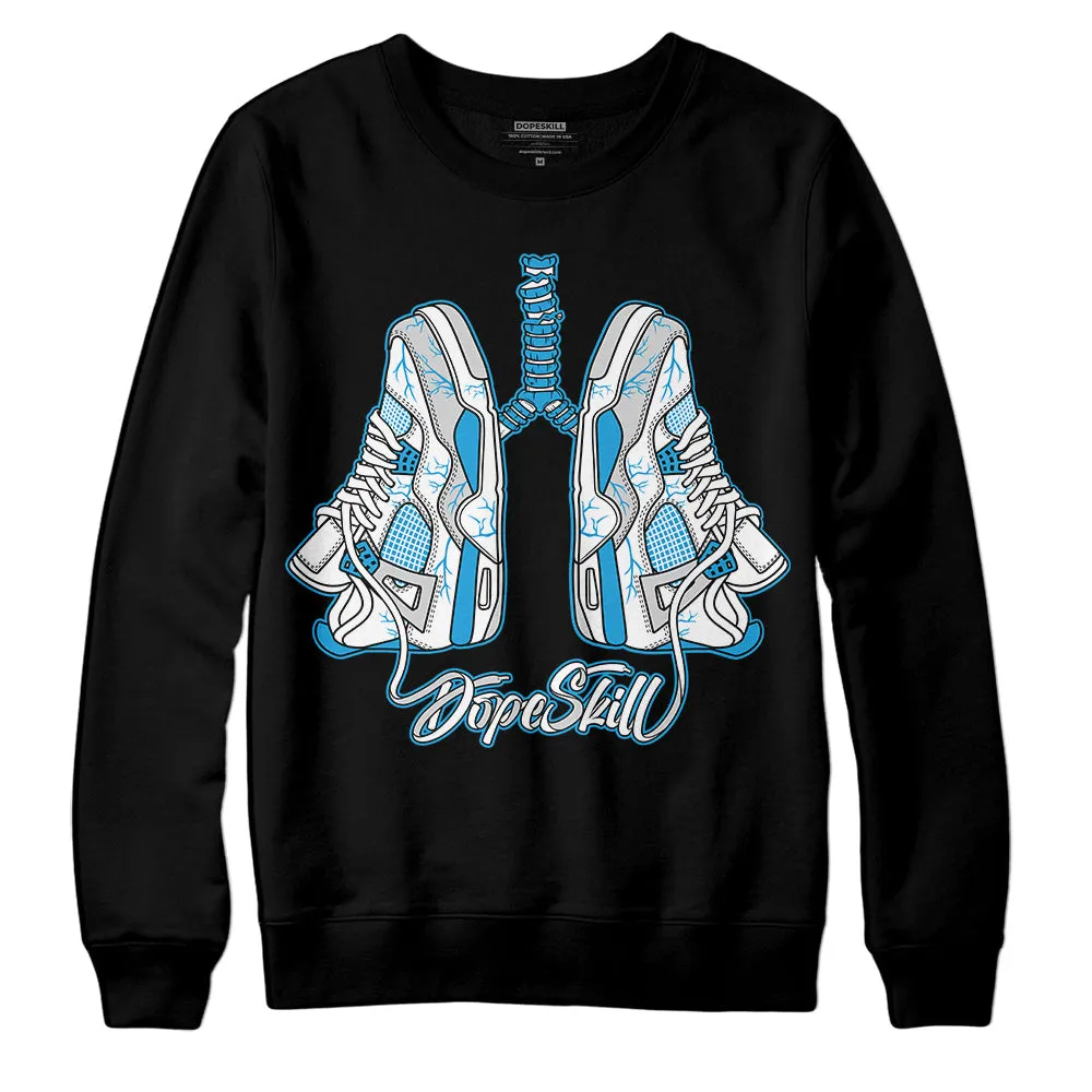 Military Blue 4s DopeSkill Sweatshirt Breathe Graphic sold by DopeSkill product image thumbnail 2