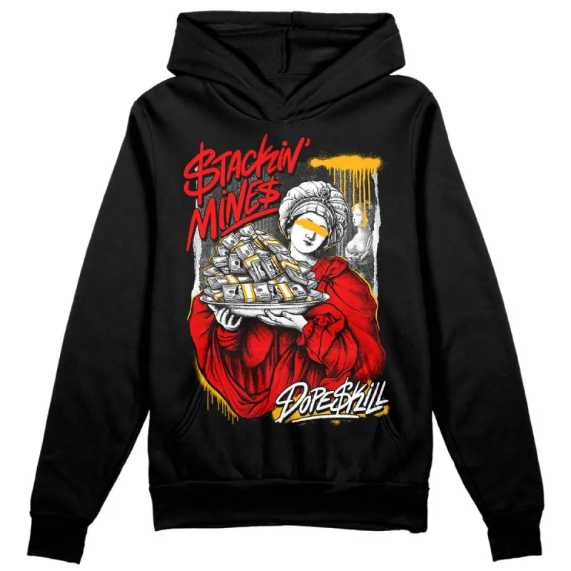Red Collection DopeSkill Hoodie Sweatshirt Stackin Mines Graphic sold by DopeSkill