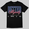 White and Midnight Navy 6s DopeSkill T-Shirt Better Myself Graphic sold by DopeSkill