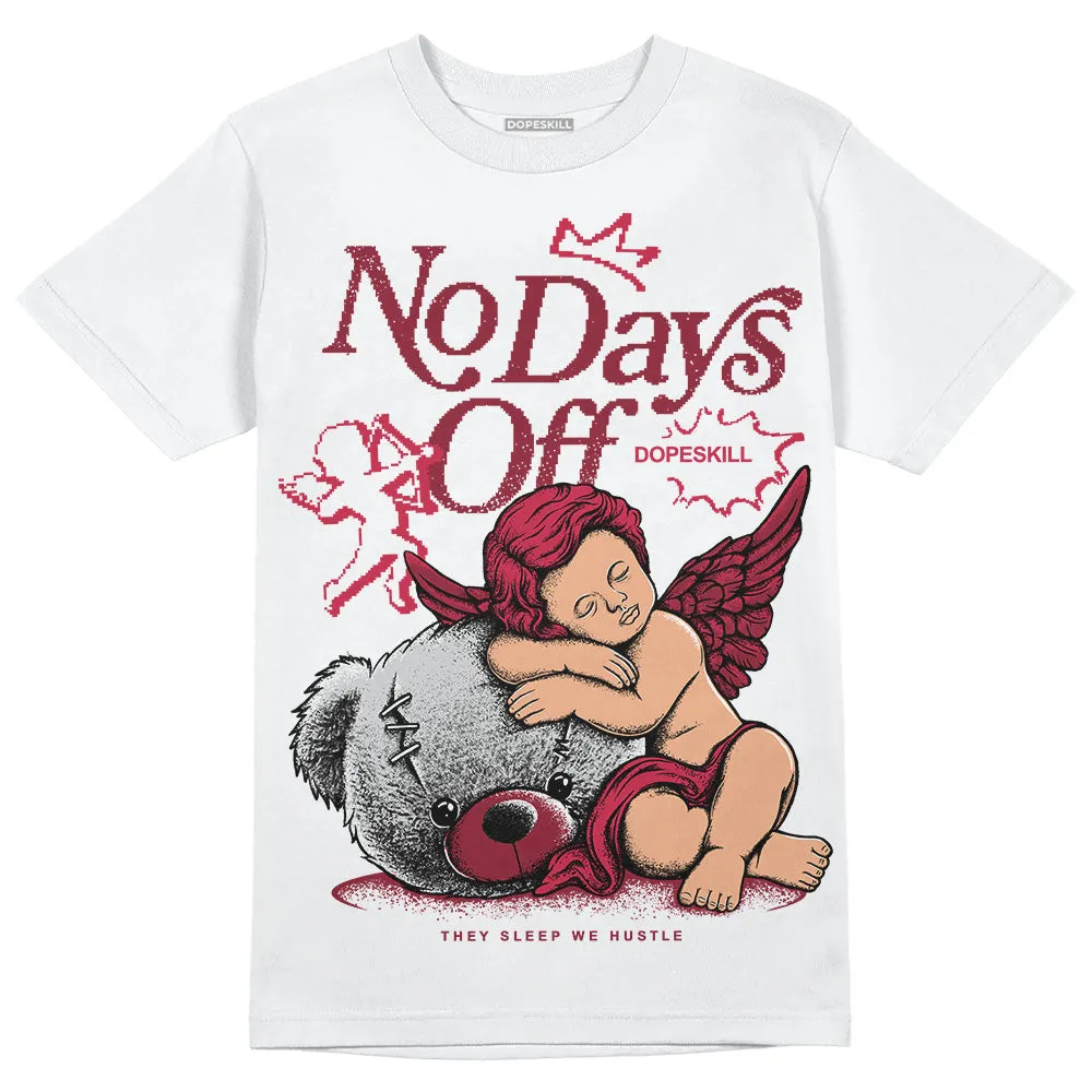 85 Metallic Burgundy 1s DopeSkill T-Shirt New No Days Off Graphic sold by DopeSkill