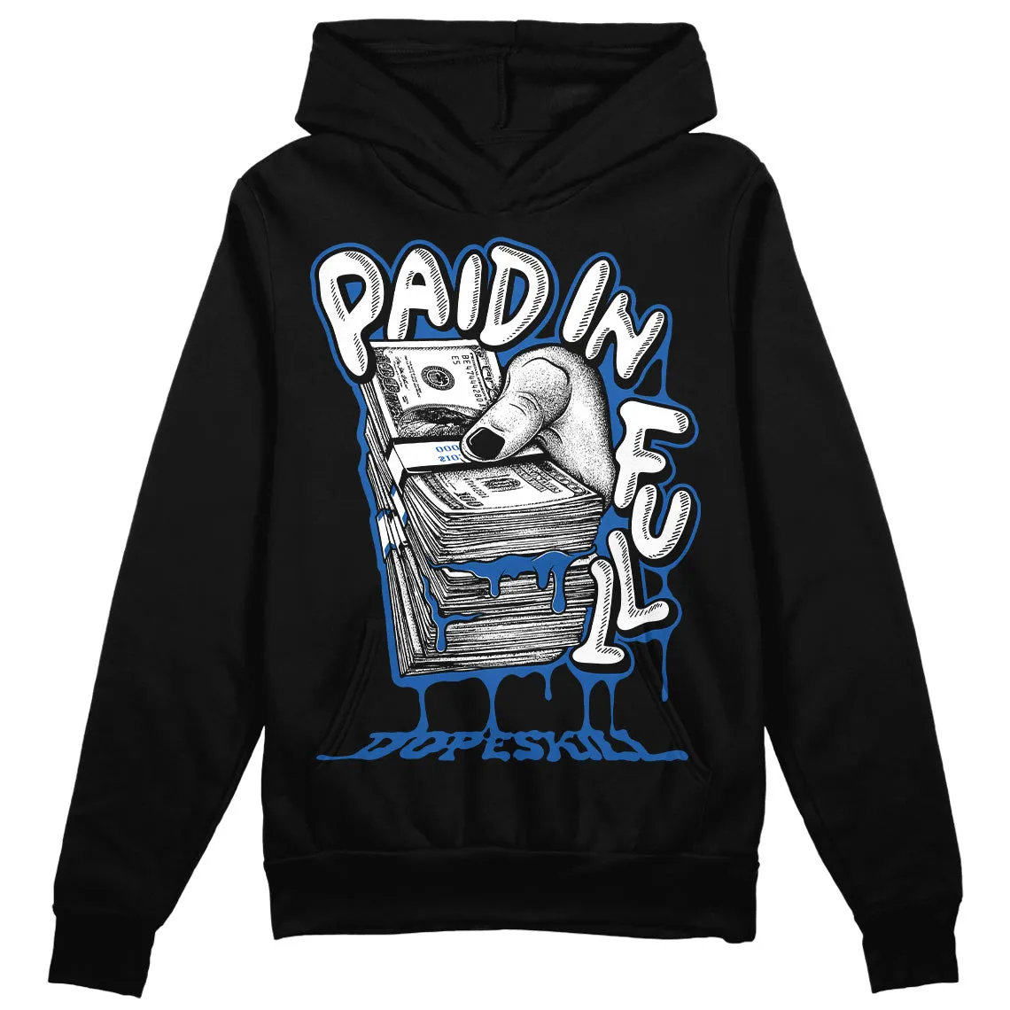 Space Jam 11s DopeSkill Hoodie Sweatshirt Paid In Full Graphic sold by DopeSkill