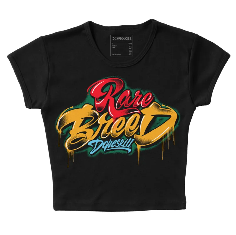 GS 'Six Championships' 1s DopeSkill Women's Crop Top Rare Breed Type Graphic sold by DopeSkill
