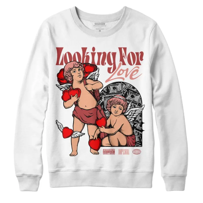 Dune Red 13s DopeSkill Sweatshirt Looking For Love Graphic sold by DopeSkill
