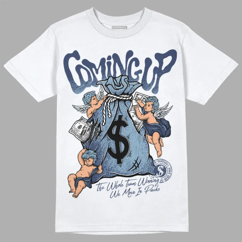 Diffused Blue Sail Grey White 1s DopeSkill T-Shirt Money Bag Coming Up Graphic sold by DopeSkill