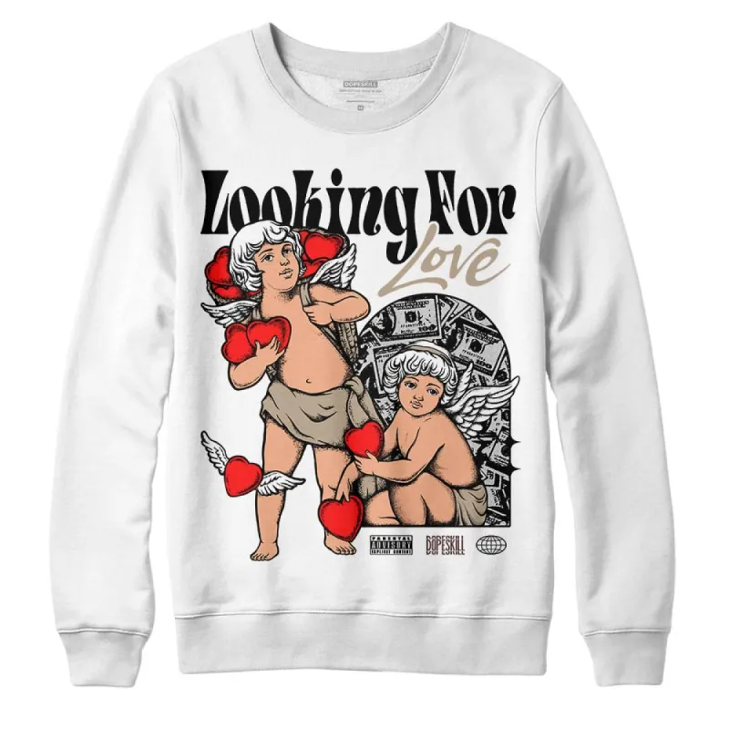 Latte 1s DopeSkill Sweatshirt Looking For Love Graphic sold by DopeSkill