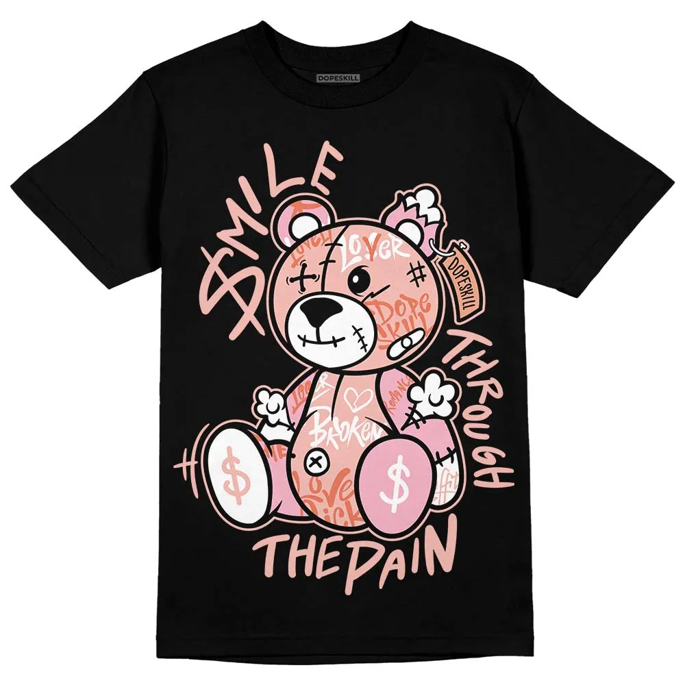Legend Pink 11s DopeSkill T-Shirt Smile Through The Pain Graphic sold by DopeSkill product image thumbnail 2