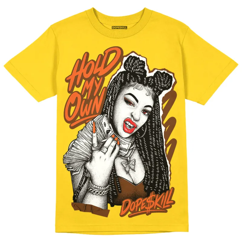 Yellow Collection DopeSkill Gold T-shirt New H.M.O Graphic sold by DopeSkill