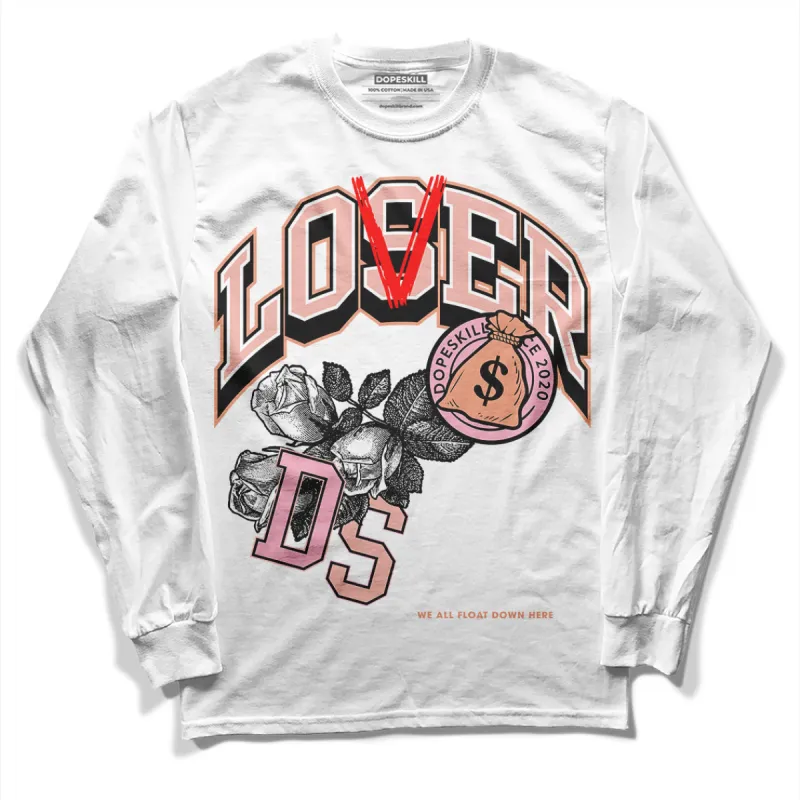Legend Pink 11s DopeSkill Long Sleeve T-Shirt Loser Lover Graphic sold by DopeSkill