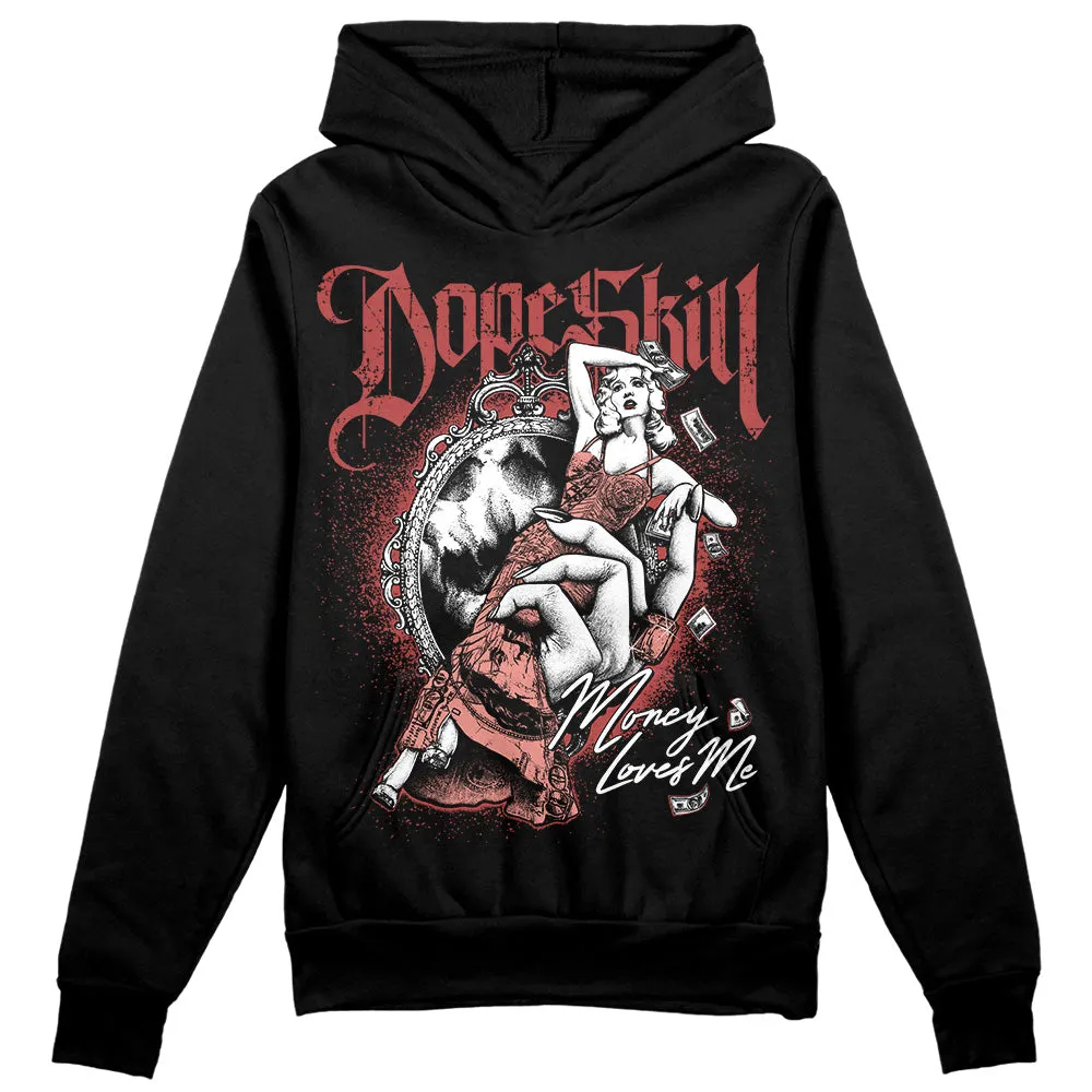Dune Red 13s DopeSkill Hoodie Sweatshirt Money Loves Me Graphic sold by DopeSkill product image thumbnail 2