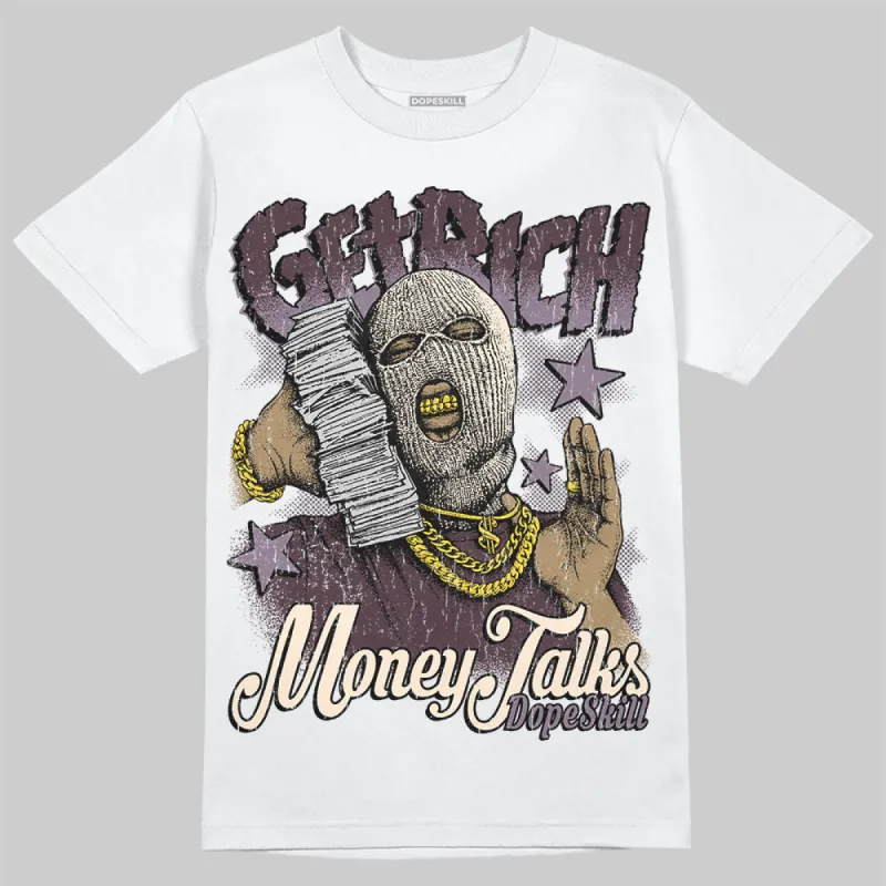 Burgundy Crush 3s DopeSkill T-Shirt Get Rich Graphic sold by DopeSkill