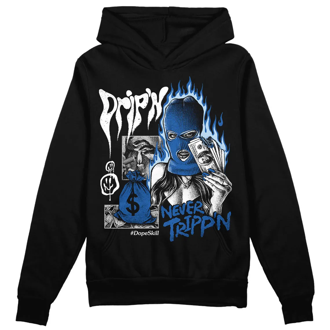 Space Jam 11s DopeSkill Hoodie Sweatshirt Drip'n Never Tripp'n Graphic sold by DopeSkill