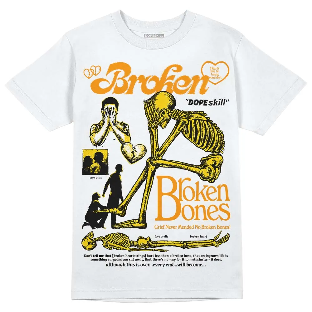 Yellow Ochre 6s DopeSkill T-Shirt Broken Bones Graphic sold by DopeSkill product image thumbnail 2