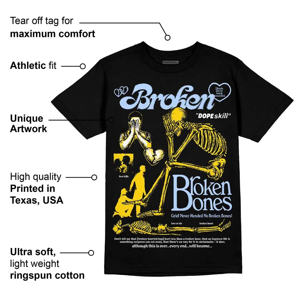 Yellow Ochre 6s DopeSkill T-Shirt Broken Bones Graphic sold by DopeSkill product image thumbnail 3