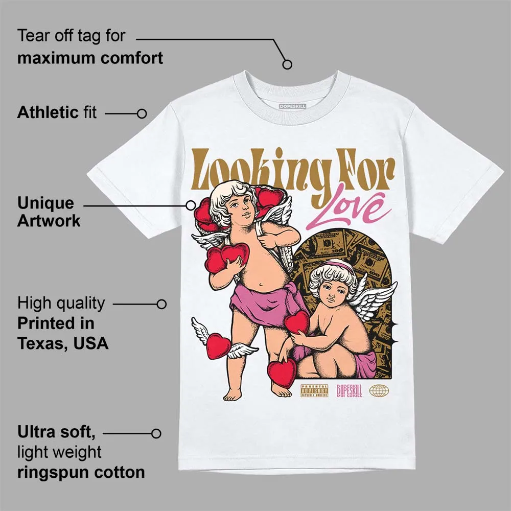 Dunk Bronzine Playful Pink Coconut Milk DopeSkill T-Shirt Looking For Love Graphic sold by DopeSkill product image thumbnail 3