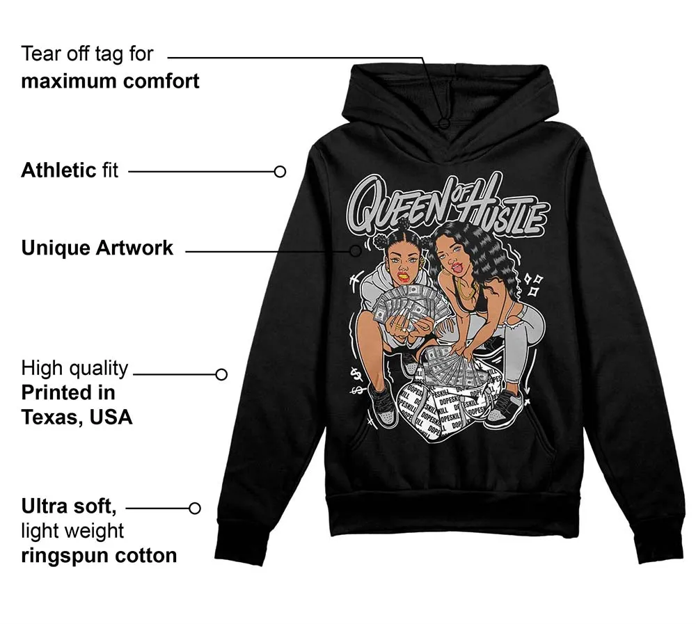 Shadow 1s DopeSkill Hoodie Sweatshirt Queen Of Hustle Graphic sold by DopeSkill product image thumbnail 3