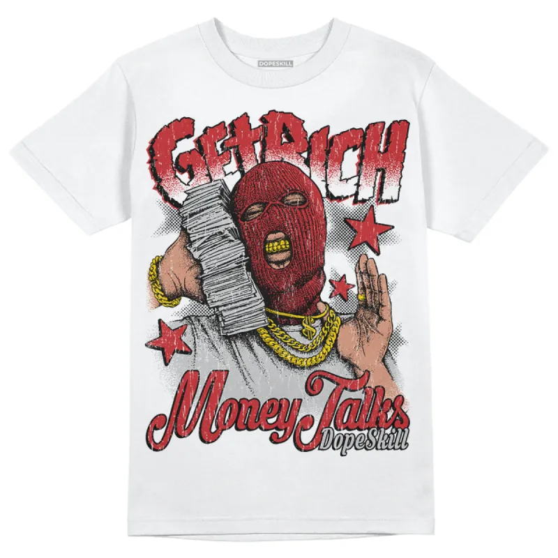 Red Taxi 12s DopeSkill T-Shirt Get Rich Graphic sold by DopeSkill