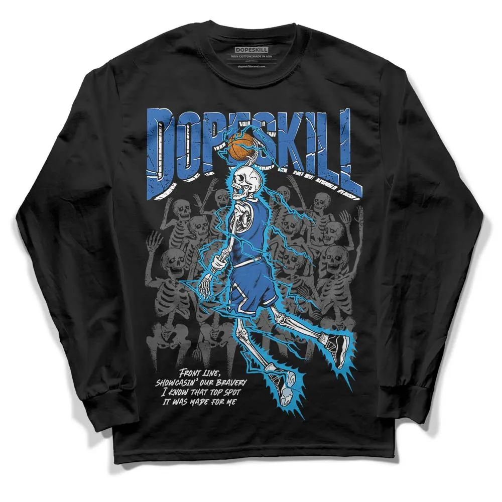 Space Jam 11s DopeSkill Long Sleeve T-Shirt Thunder Dunk Graphic sold by DopeSkill