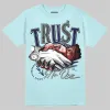 Dunk Glacier Blue DopeSkill Chambray T-shirt Trust No One Graphic sold by DopeSkill