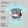 Dunk Glacier Blue DopeSkill Chambray T-shirt Trust No One Graphic sold by DopeSkill