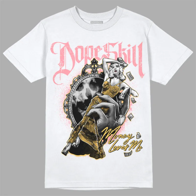 Red Stardust 3s DopeSkill T-Shirt Money Loves Me Graphic sold by DopeSkill