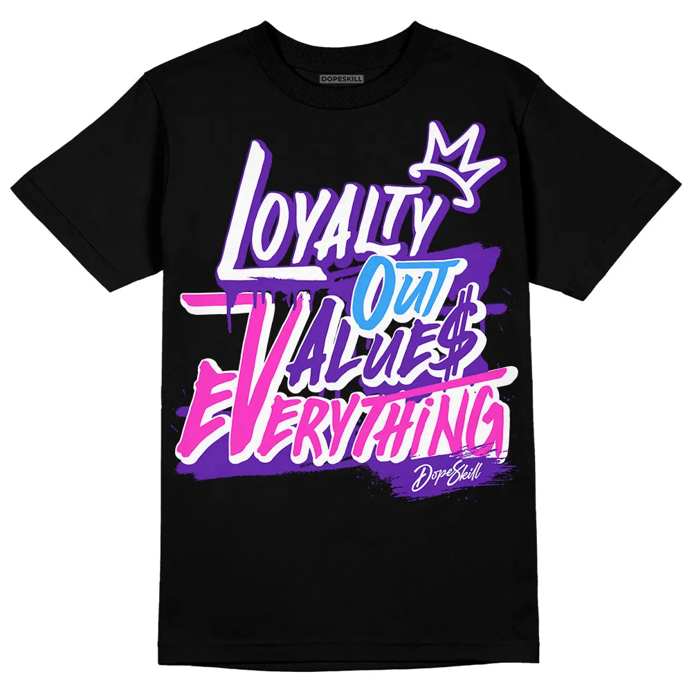 Dunk Purple Championship Court White DopeSkill T-Shirt LOVE Graphic sold by DopeSkill product image thumbnail 2