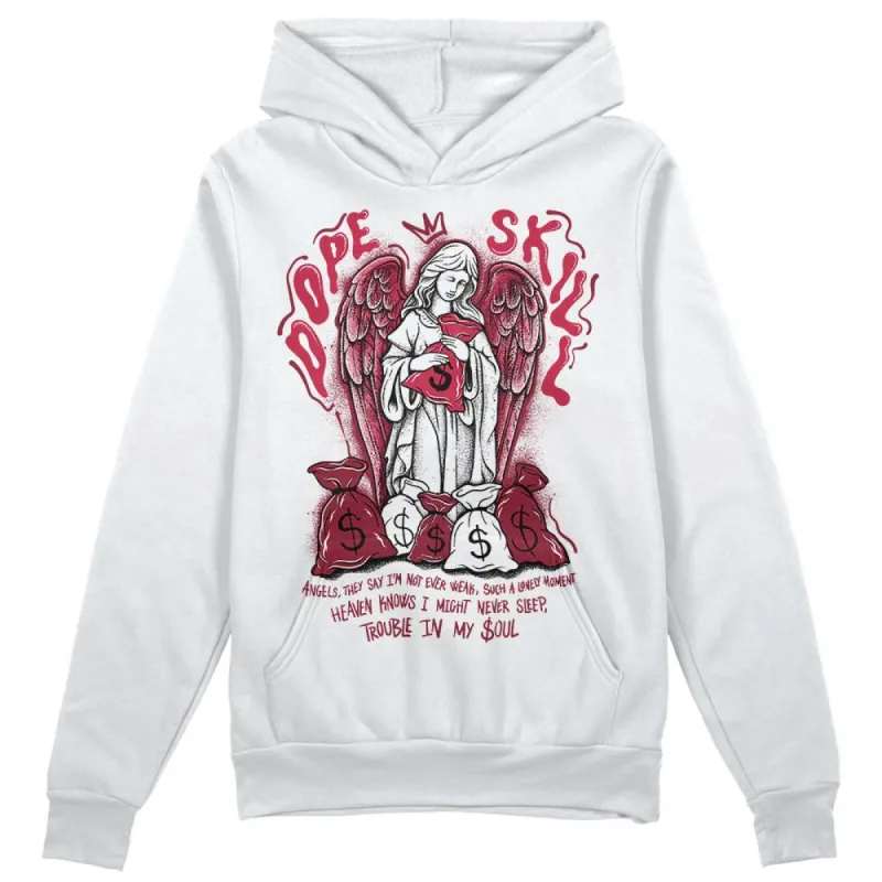 85 Metallic Burgundy 1s DopeSkill Hoodie Sweatshirt Angels Graphic sold by DopeSkill