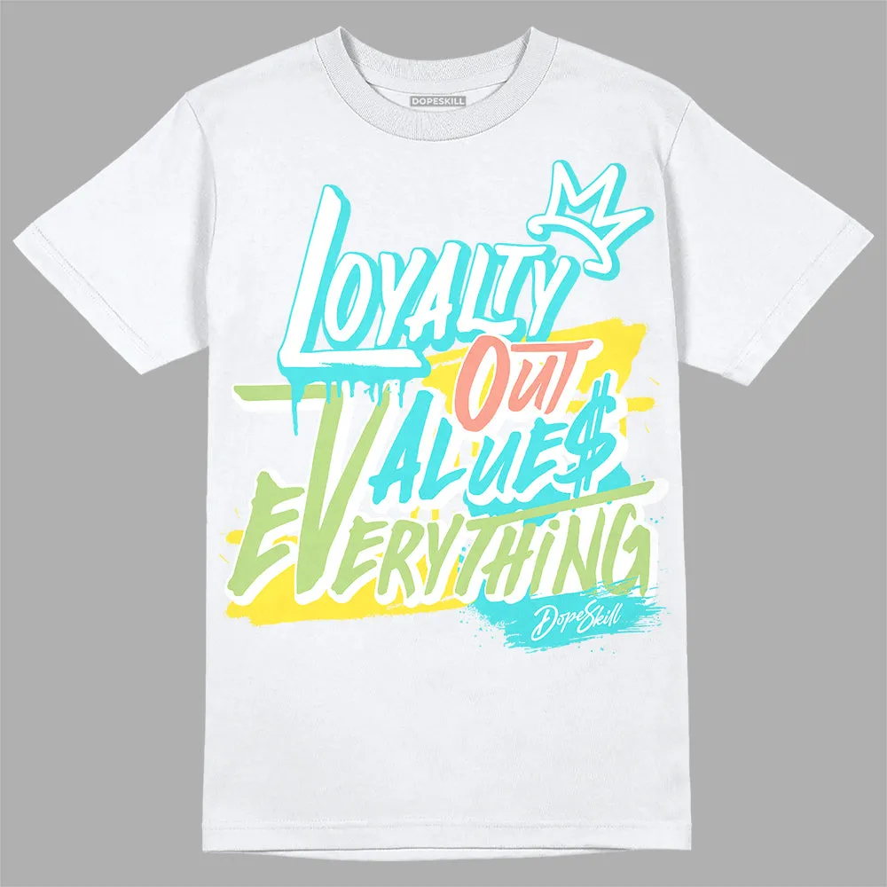 Cyan Burst 9060 DopeSkill T-Shirt LOVE Graphic sold by DopeSkill product image thumbnail 2