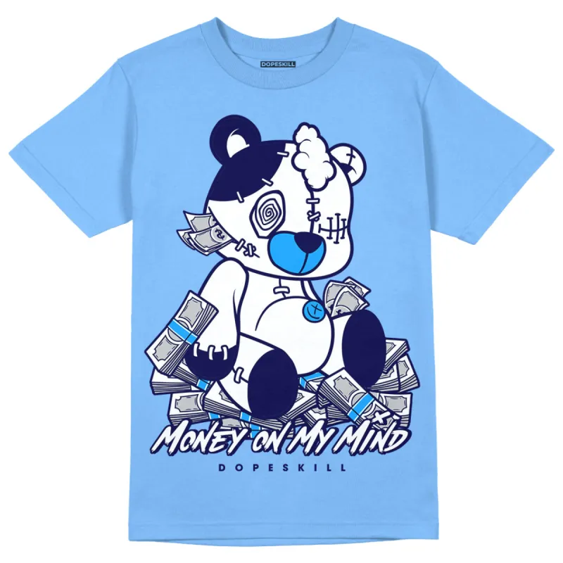 Dunk White Polar Blue DopeSkill University Blue T-shirt MOMM Bear Graphic sold by DopeSkill