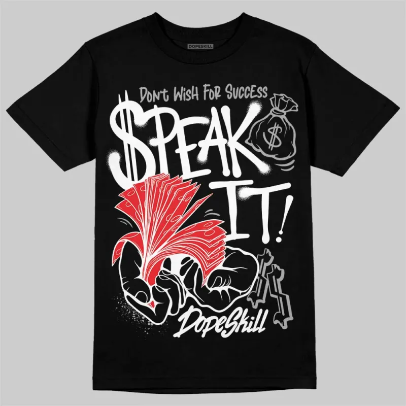 White Thunder 4s DopeSkill T-Shirt Speak It Graphic sold by DopeSkill