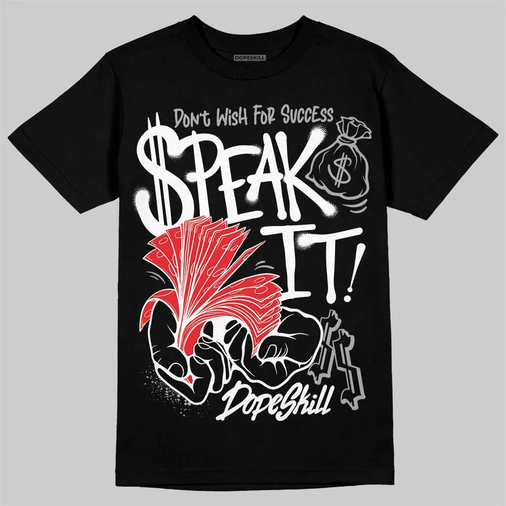 White Thunder 4s DopeSkill T-Shirt Speak It Graphic sold by DopeSkill