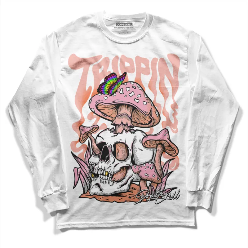 Legend Pink 11s DopeSkill Long Sleeve T-Shirt Trippin Graphic sold by DopeSkill