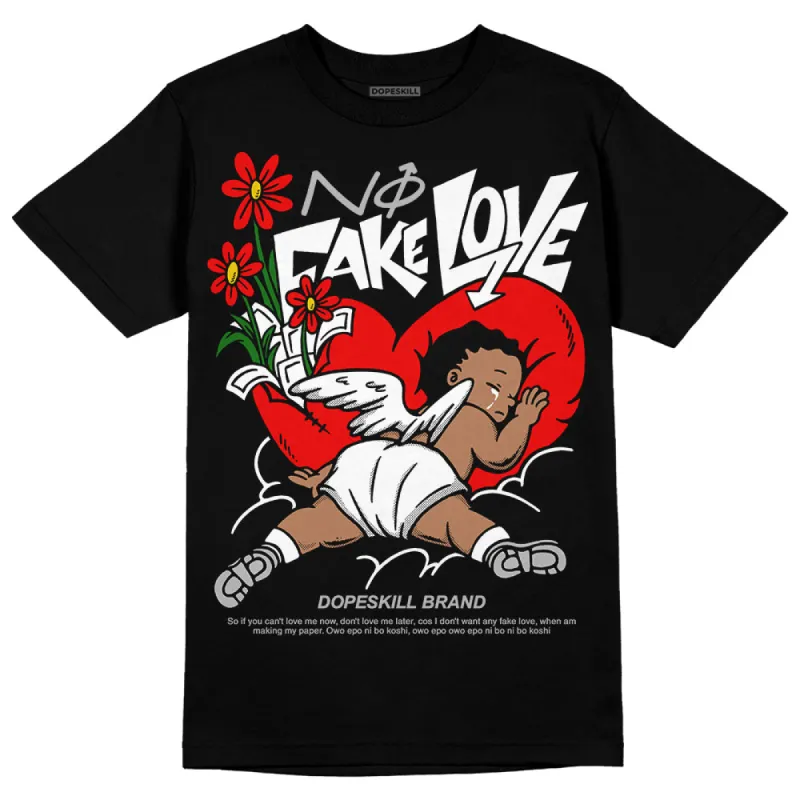 Dunk Panda White Black DopeSkill T-Shirt No Fake Love Graphic sold by DopeSkill