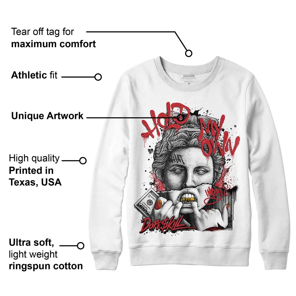 Red Taxi 12s DopeSkill Sweatshirt Hold My Own Graphic sold by DopeSkill product image thumbnail 3