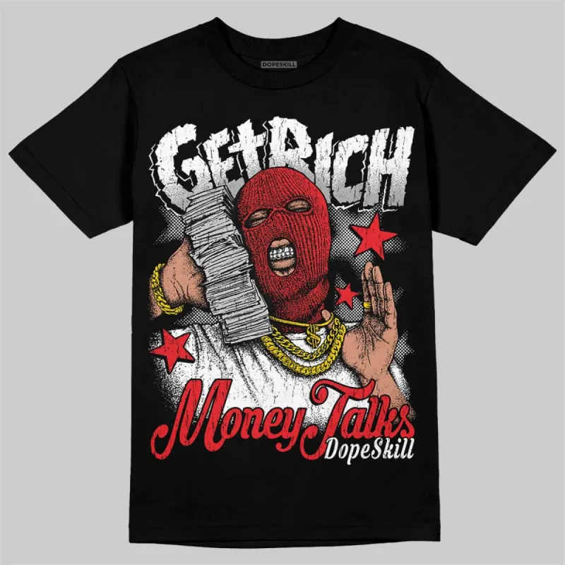 White Thunder 4s DopeSkill T-Shirt Get Rich Graphic sold by DopeSkill