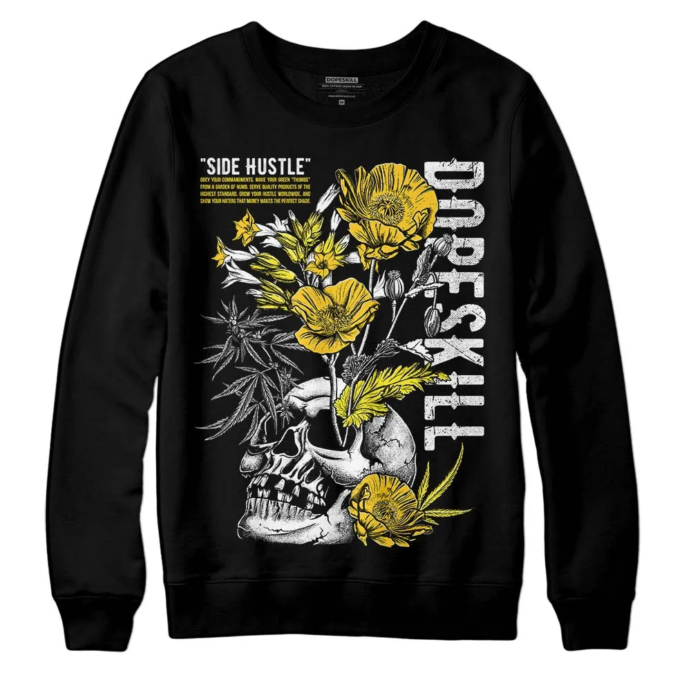 Vivid Sulfur 4s DopeSkill Sweatshirt Side Hustle Graphic sold by DopeSkill product image thumbnail 2
