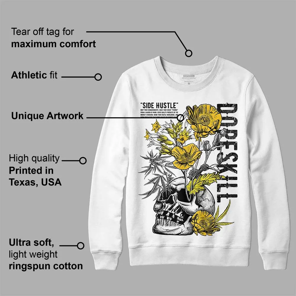 Vivid Sulfur 4s DopeSkill Sweatshirt Side Hustle Graphic sold by DopeSkill product image thumbnail 3