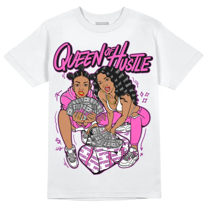 Hyper Violet 4s DopeSkill T-Shirt Queen Of Hustle Graphic sold by DopeSkill