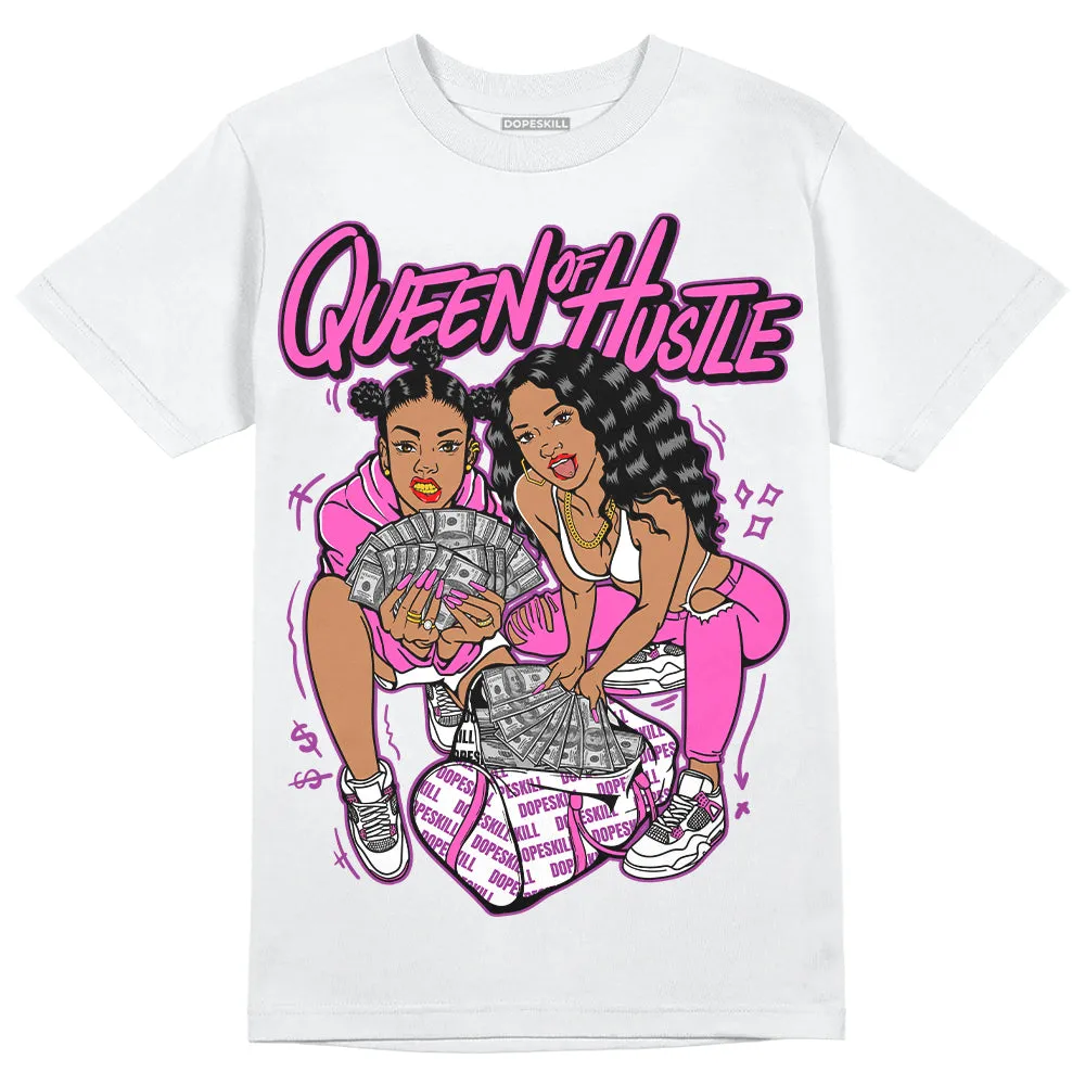 Hyper Violet 4s DopeSkill T-Shirt Queen Of Hustle Graphic sold by DopeSkill