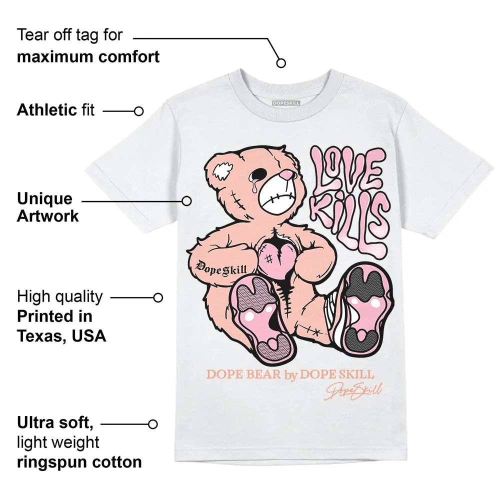 Legend Pink 11s DopeSkill T-Shirt Love Kills Graphic sold by DopeSkill product image thumbnail 3