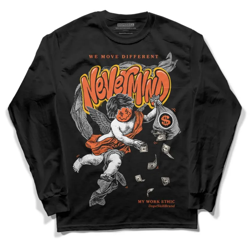 Georgia Peach 3s DopeSkill Long Sleeve T-Shirt Nevermind Graphic sold by DopeSkill