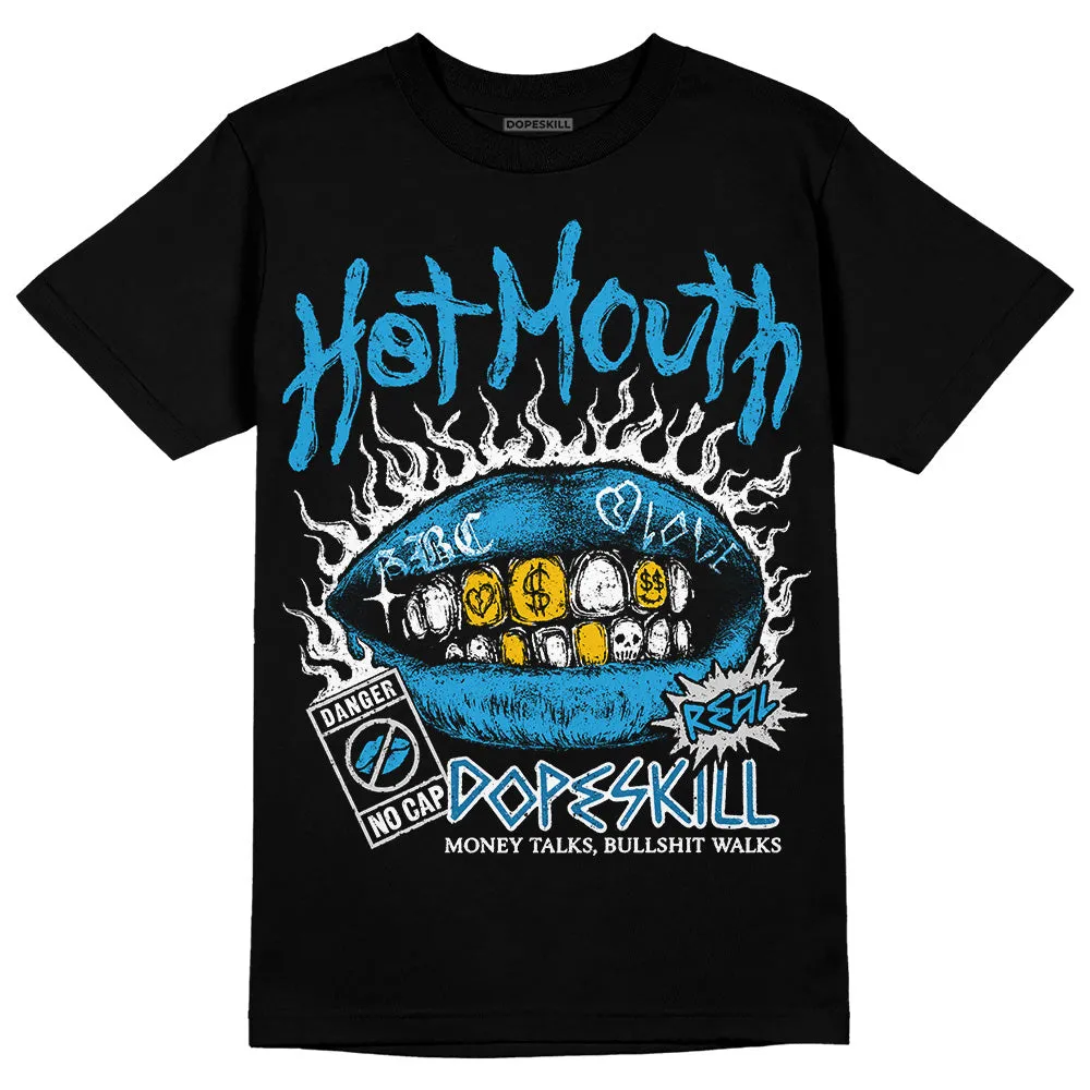 Military Blue 4s DopeSkill T-Shirt Hot Mouth Graphic sold by DopeSkill product image thumbnail 2