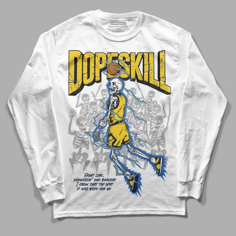 Michigan Dunks DopeSkill Long Sleeve T-Shirt Thunder Dunk Graphic sold by DopeSkill