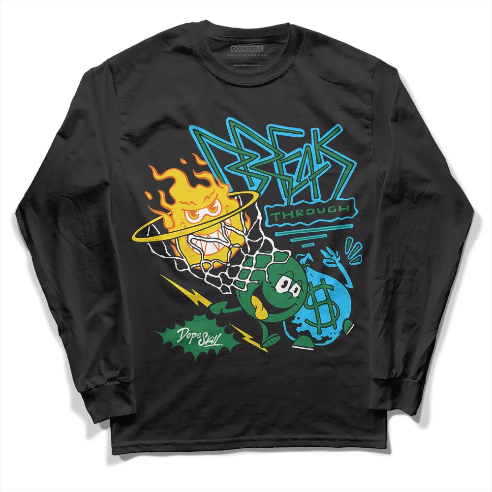Green Collection DopeSkill Long Sleeve T-Shirt Break Through Graphic sold by DopeSkill product image thumbnail 2