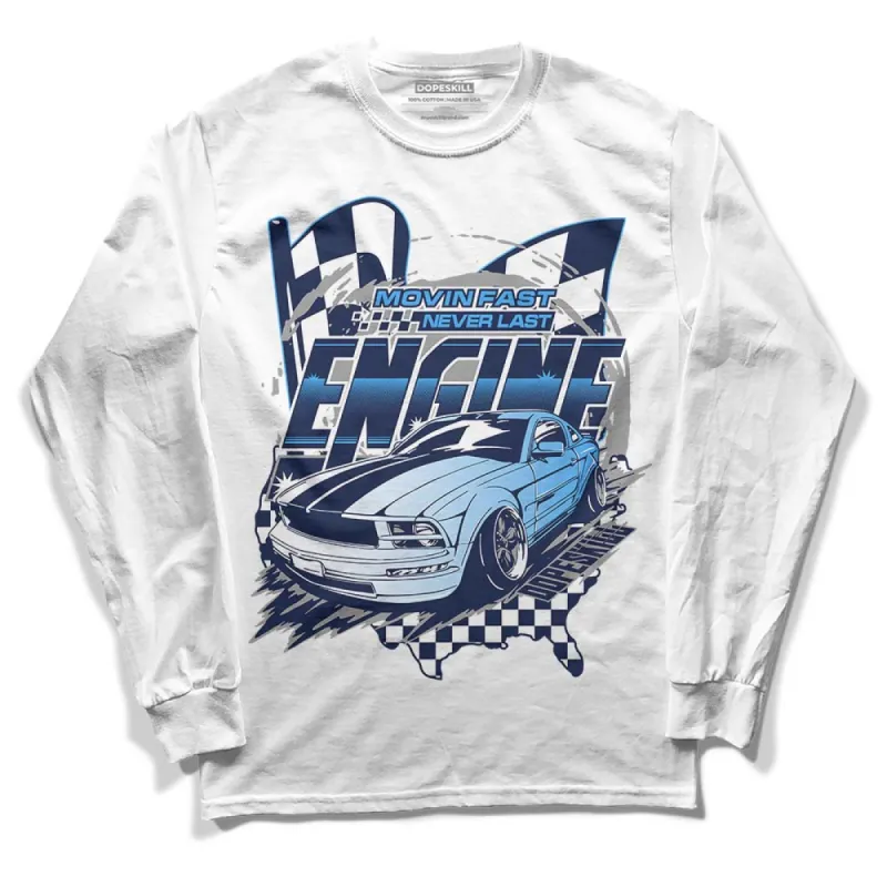 AJ Spizike White Obsidian DopeSkill Long Sleeve T-Shirt ENGINE Tshirt Graphic sold by DopeSkill