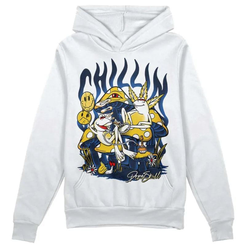 Michigan Dunks DopeSkill Hoodie Sweatshirt Chillin Graphic sold by DopeSkill