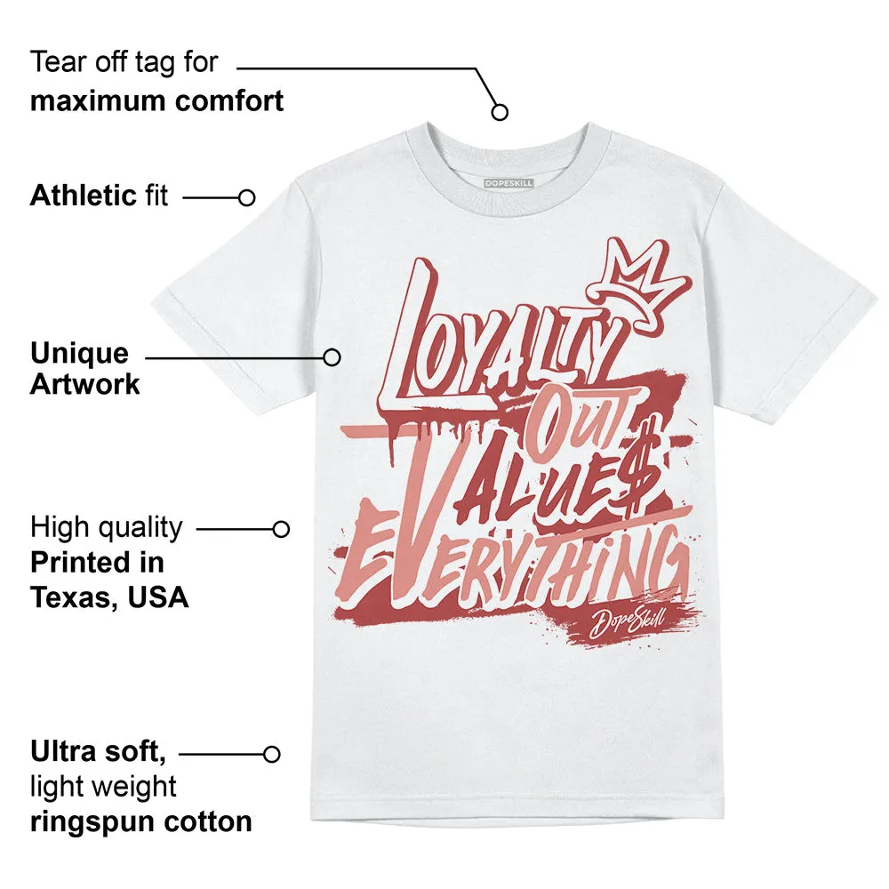 Dune Red 13s DopeSkill T-Shirt LOVE Graphic sold by DopeSkill product image thumbnail 3