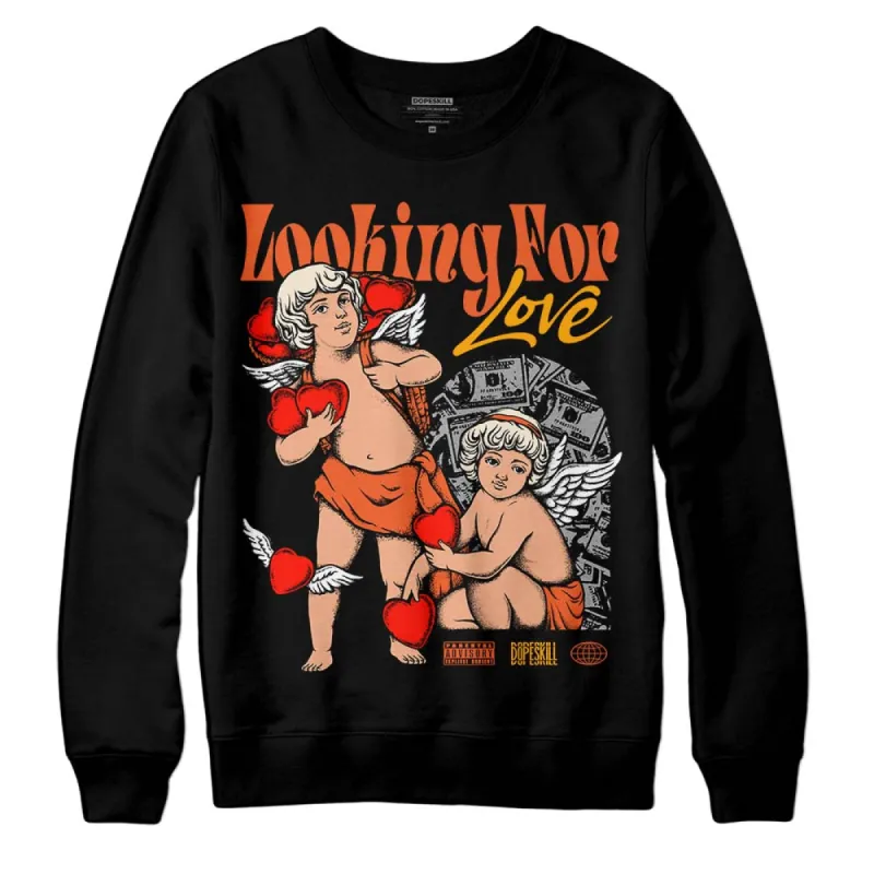 Georgia Peach 3s DopeSkill Sweatshirt Looking For Love Graphic sold by DopeSkill