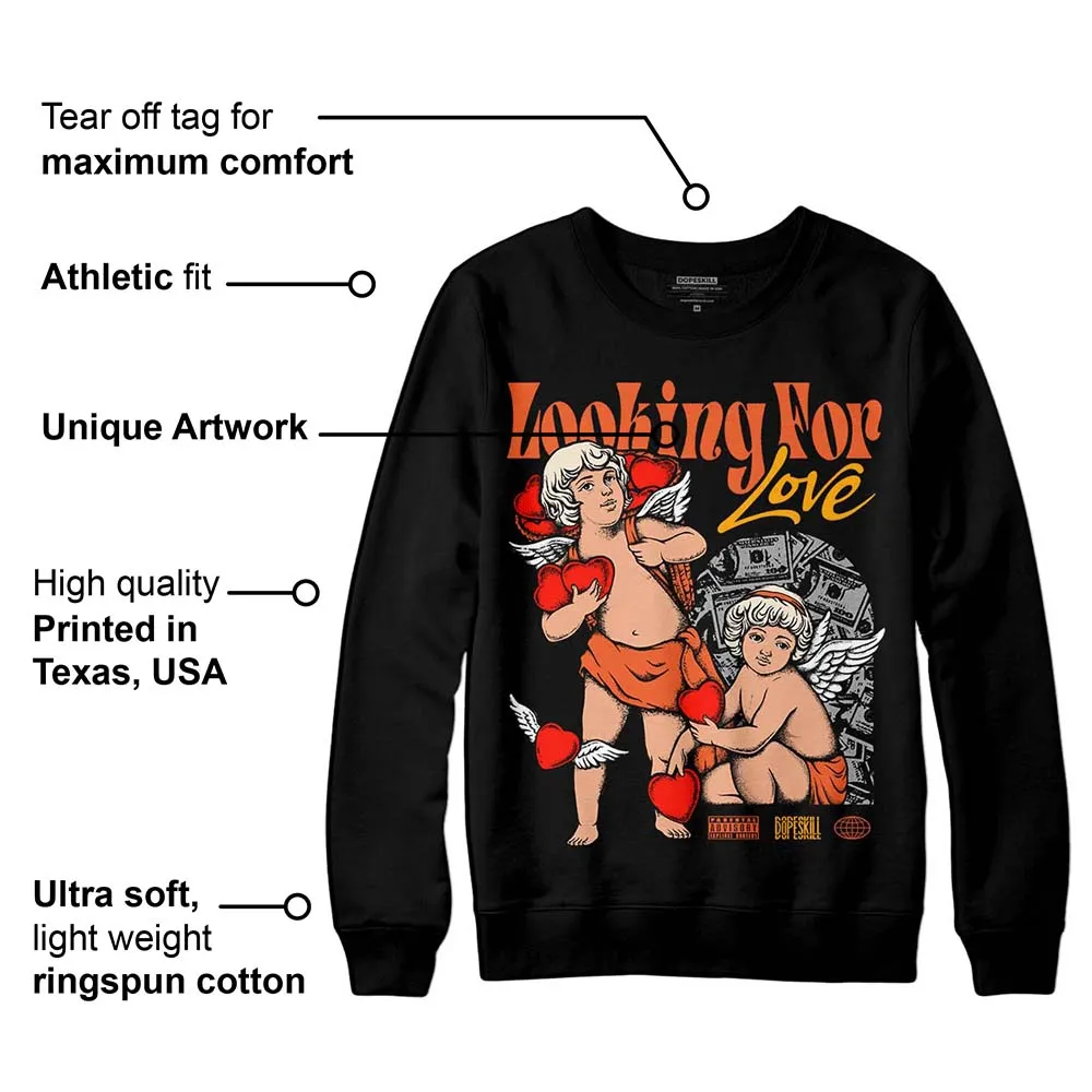 Georgia Peach 3s DopeSkill Sweatshirt Looking For Love Graphic sold by DopeSkill product image thumbnail 3