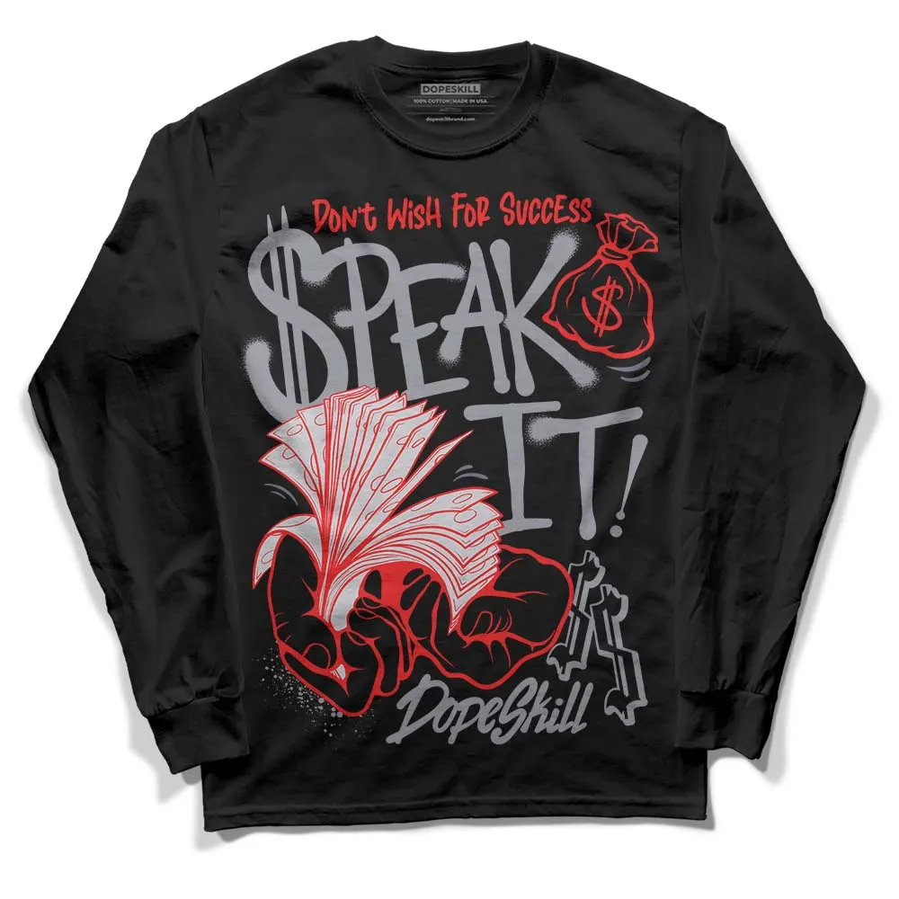 Stealth 14s DopeSkill Long Sleeve T-Shirt Speak It Graphic sold by DopeSkill product image thumbnail 2