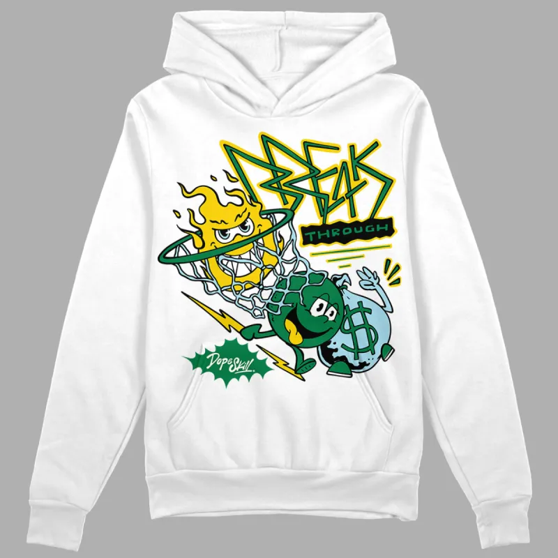 Lucky Green 5s DopeSkill Hoodie Sweatshirt Break Through Graphic sold by DopeSkill